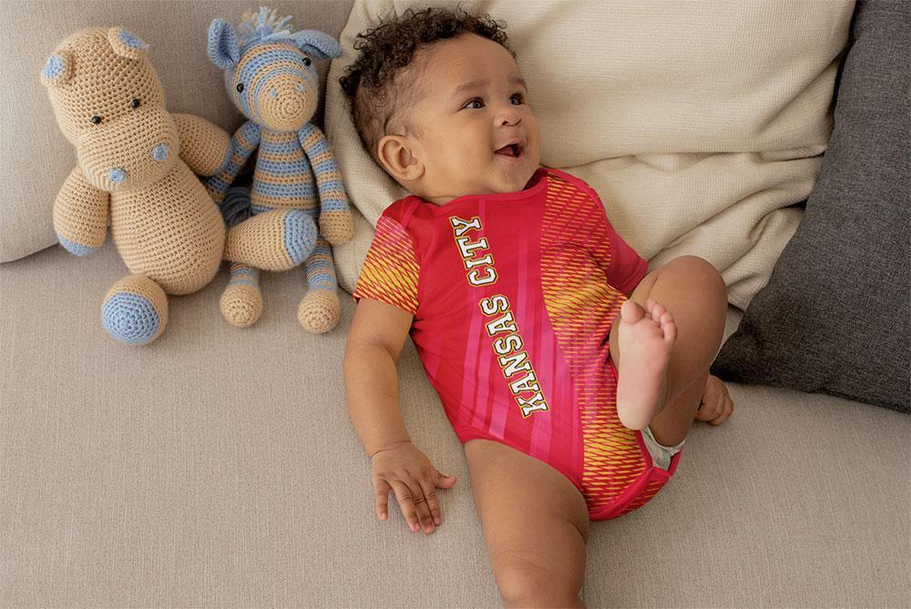 Kansas City Football Onesie