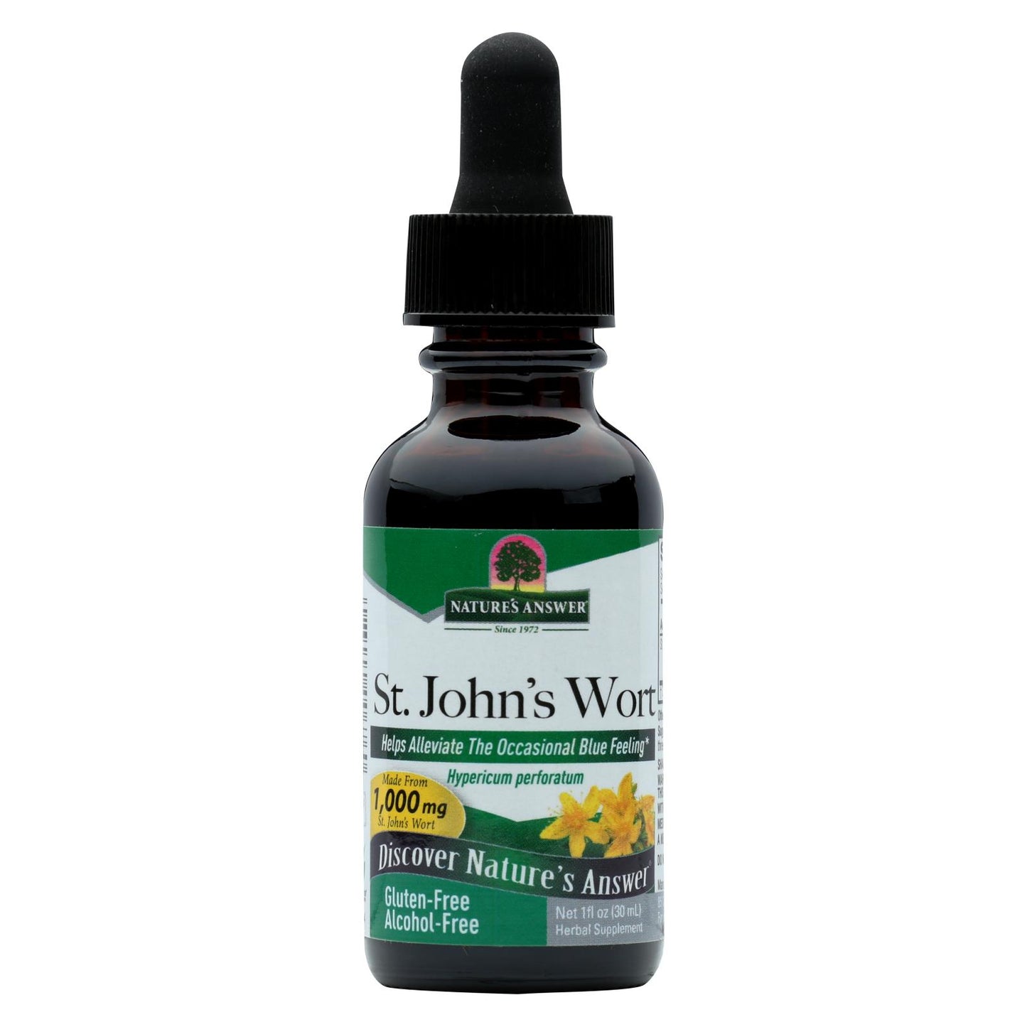 Nature's Answer - St John's Wort Young Flowering Tops Alcohol Free - 1 Fl Oz