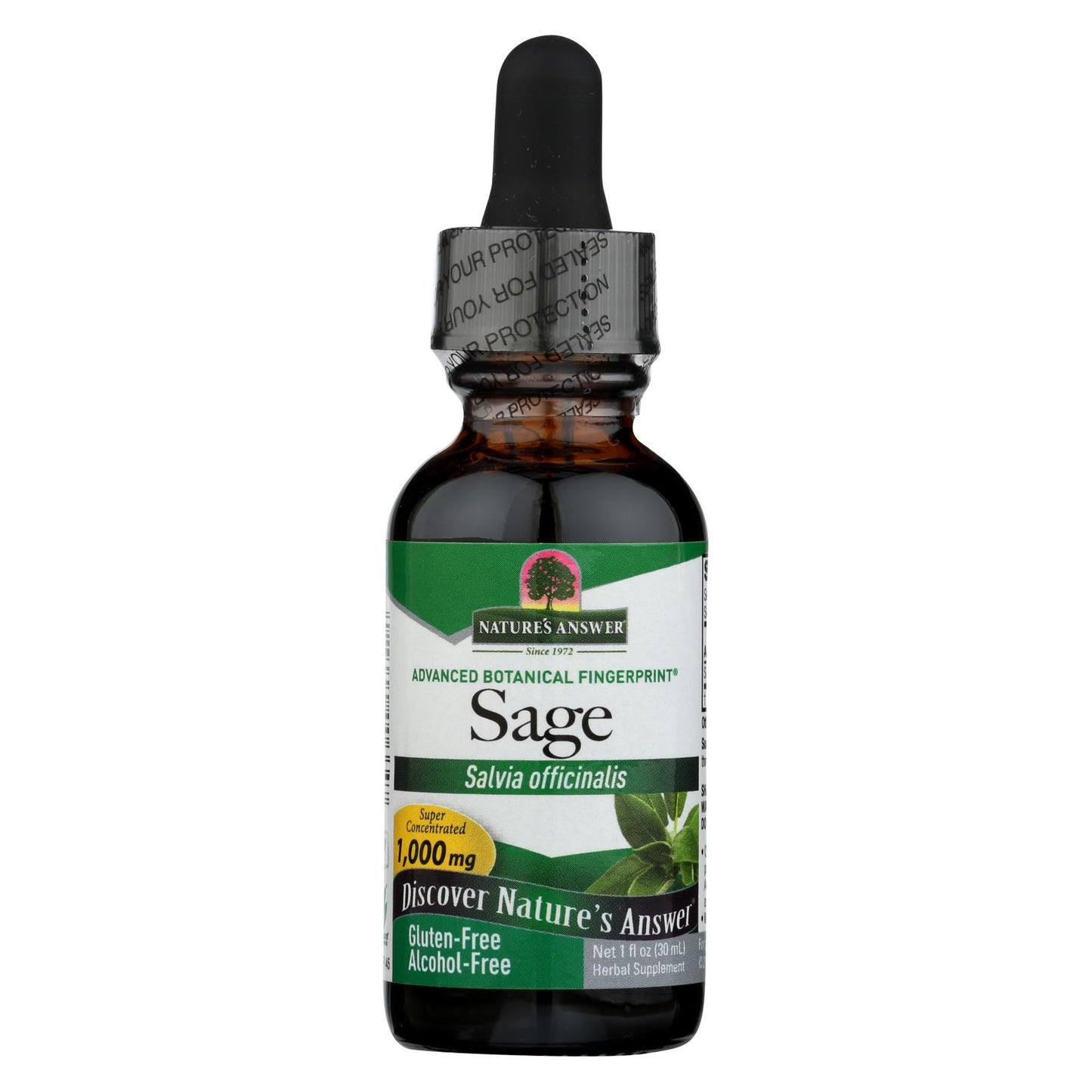 Nature's Answer - Sage - Alcohol Free - 1 Oz