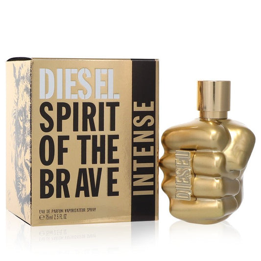 Spirit of the Brave Intense by Diesel Eau De Parfum Spray 2.5 oz for Men