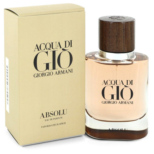 Acqua Di Gio Absolu by Giorgio Armani Eau De Parfum Spray for Men