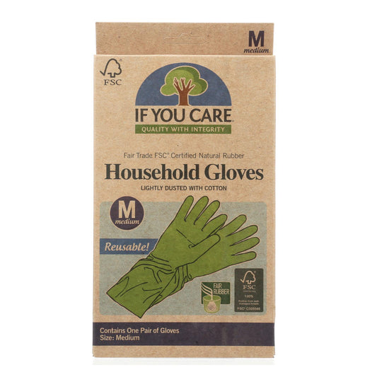 If You Care Household Gloves - Medium - 12 Pairs