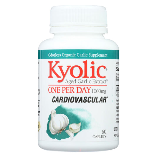 Kyolic - Aged Garlic Extract One Per Day Cardiovascular - 1000 Mg - 60 Caplets