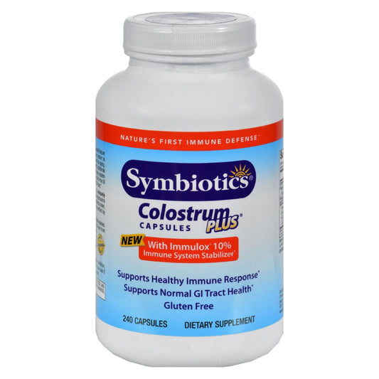 Symbiotics Colostrum Plus - 480 Mg - 240 Capsules