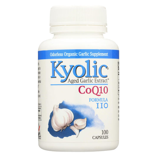 Kyolic - Aged Garlic Extract Coq10 Formula 110 - 100 Capsules