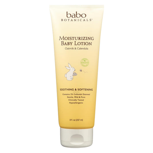 Babo Botanicals - Oatmilk Calendula Moisturizing Baby Lotion - 8 Fl Oz