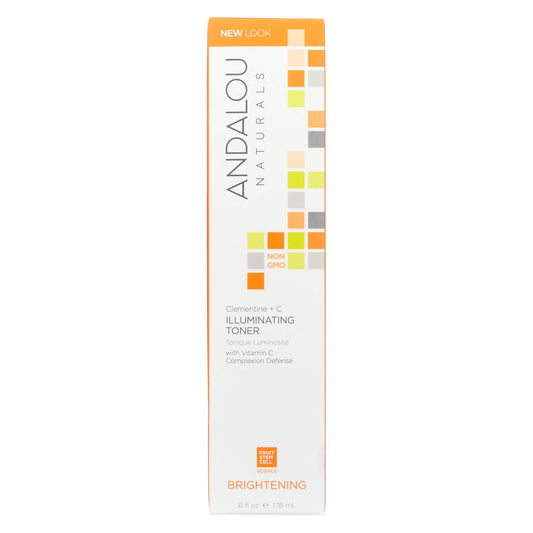 Andalou Naturals Brightening Clementine Plus C Illuminating Toner - 6 Fl Oz