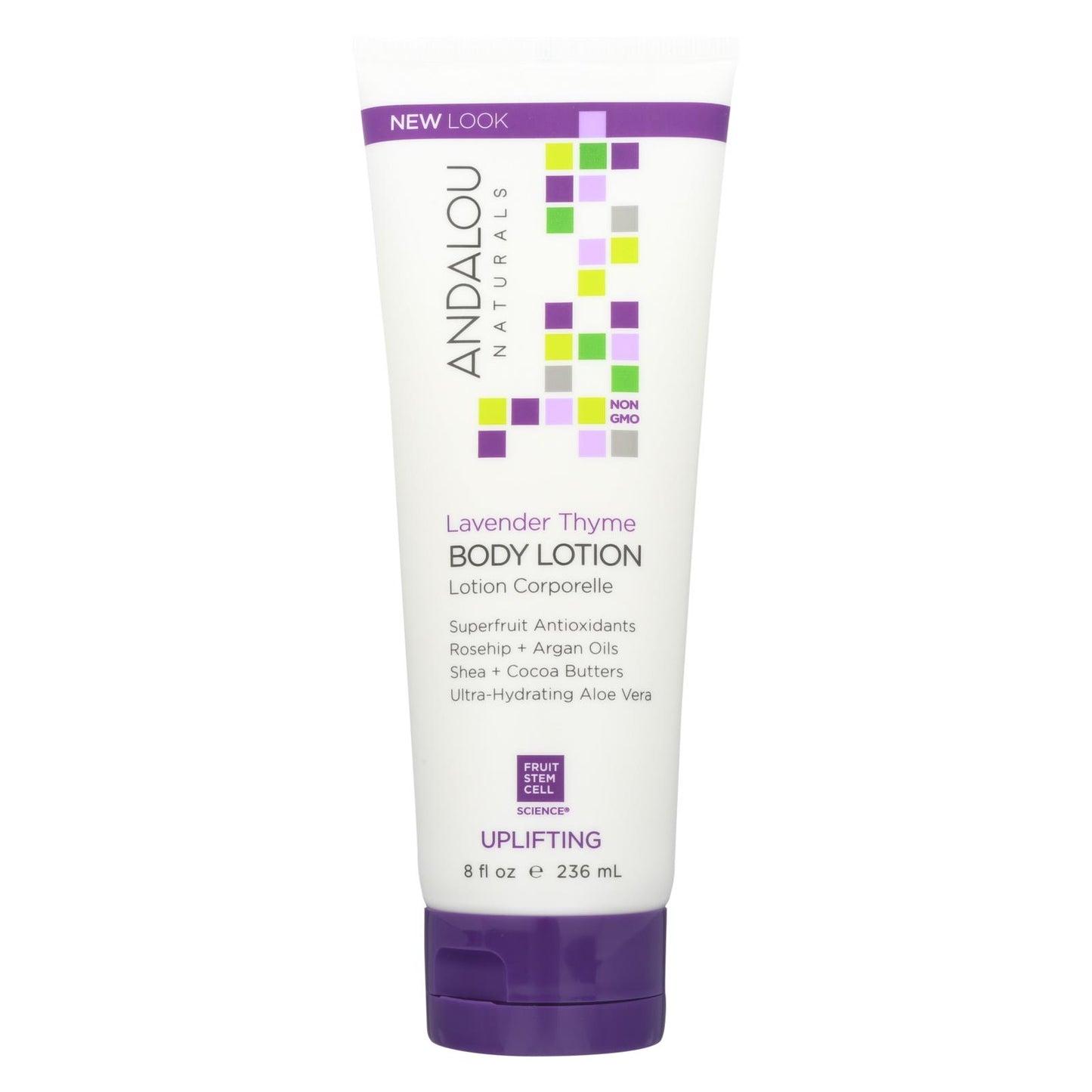 Andalou Naturals Body Lotion - Lavender Thyme Refreshing - 8 Fl Oz