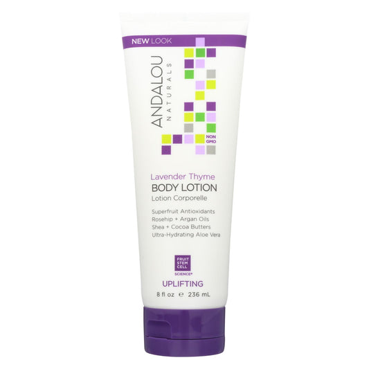 Andalou Naturals Body Lotion - Lavender Thyme Refreshing - 8 Fl Oz