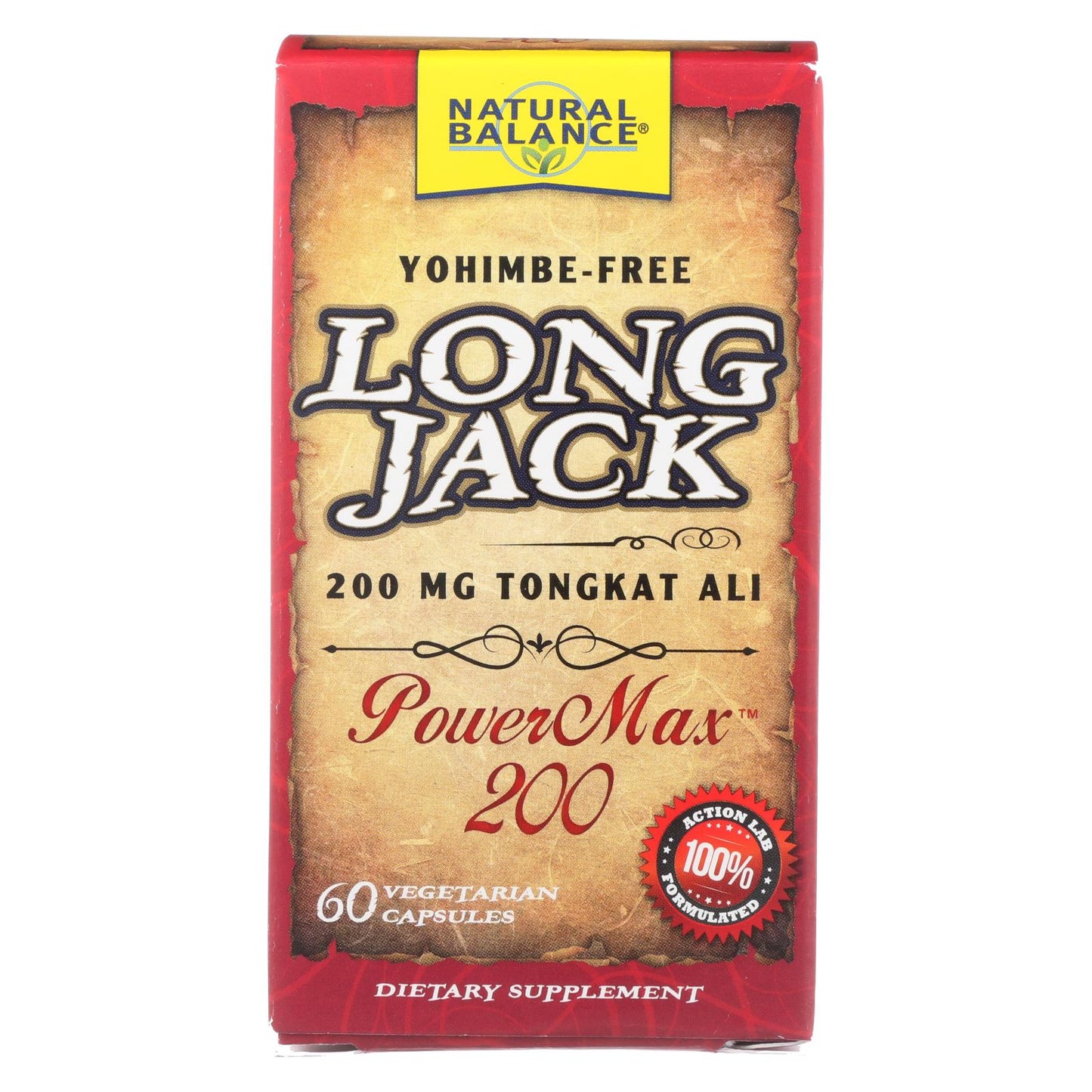 Natural Balance - Long Jack Powermax 200 - 1 Each - 60 Vcap