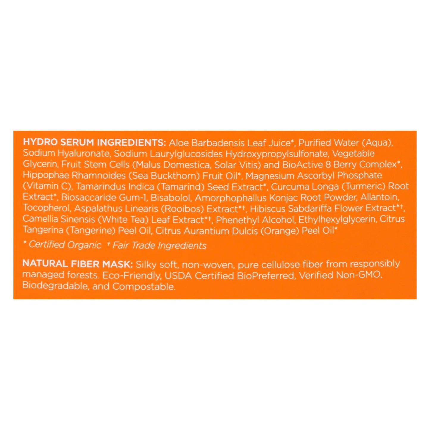 Andalou Naturals Instant Brighten & Tighten Facial Mask - Vitamin C - Case Of 6 - 0.6 Fl Oz