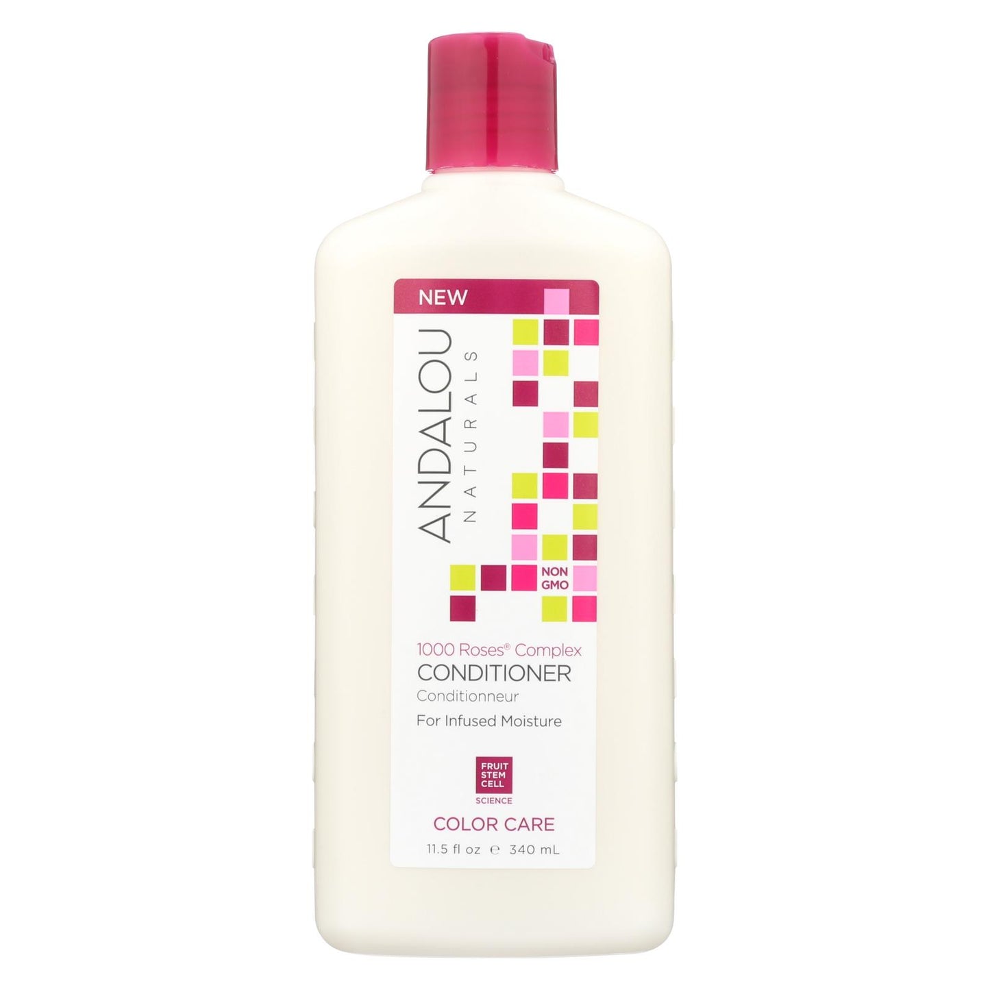 Andalou Naturals Color Care Conditioner -1000 Roses Complex - 11.5 Fl Oz