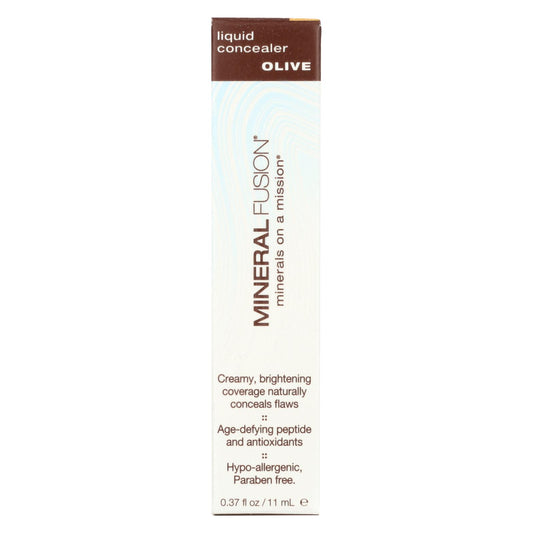 Mineral Fusion - Liquid Mineral Concealer - Olive - 0.37 Oz.