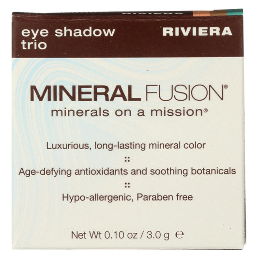 Mineral Fusion - Eye Shadow Trio - Riviera - 0.1 Oz.