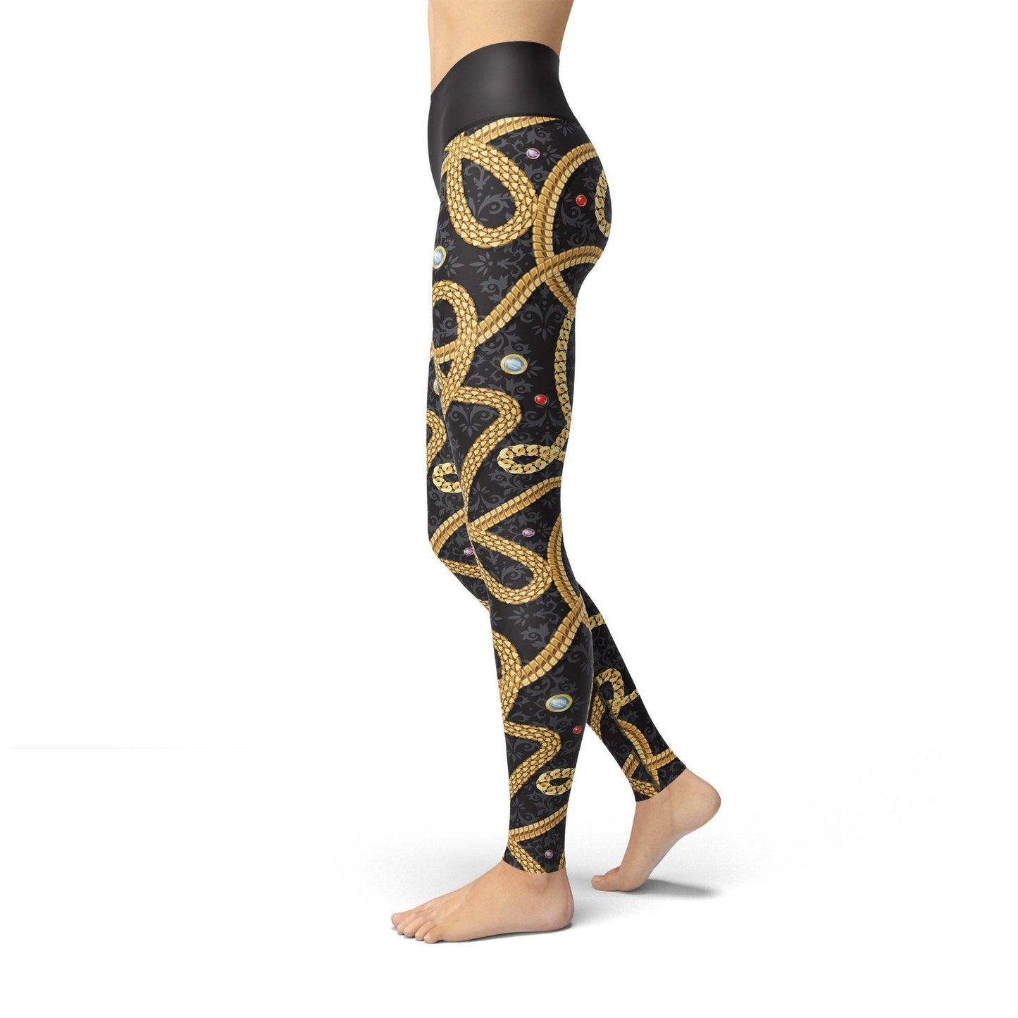 Beverly Gold Chains Leggings