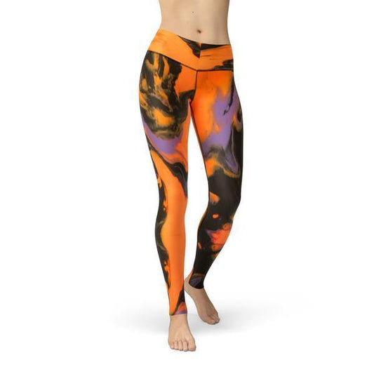 Beverly Halloween Marble Leggings