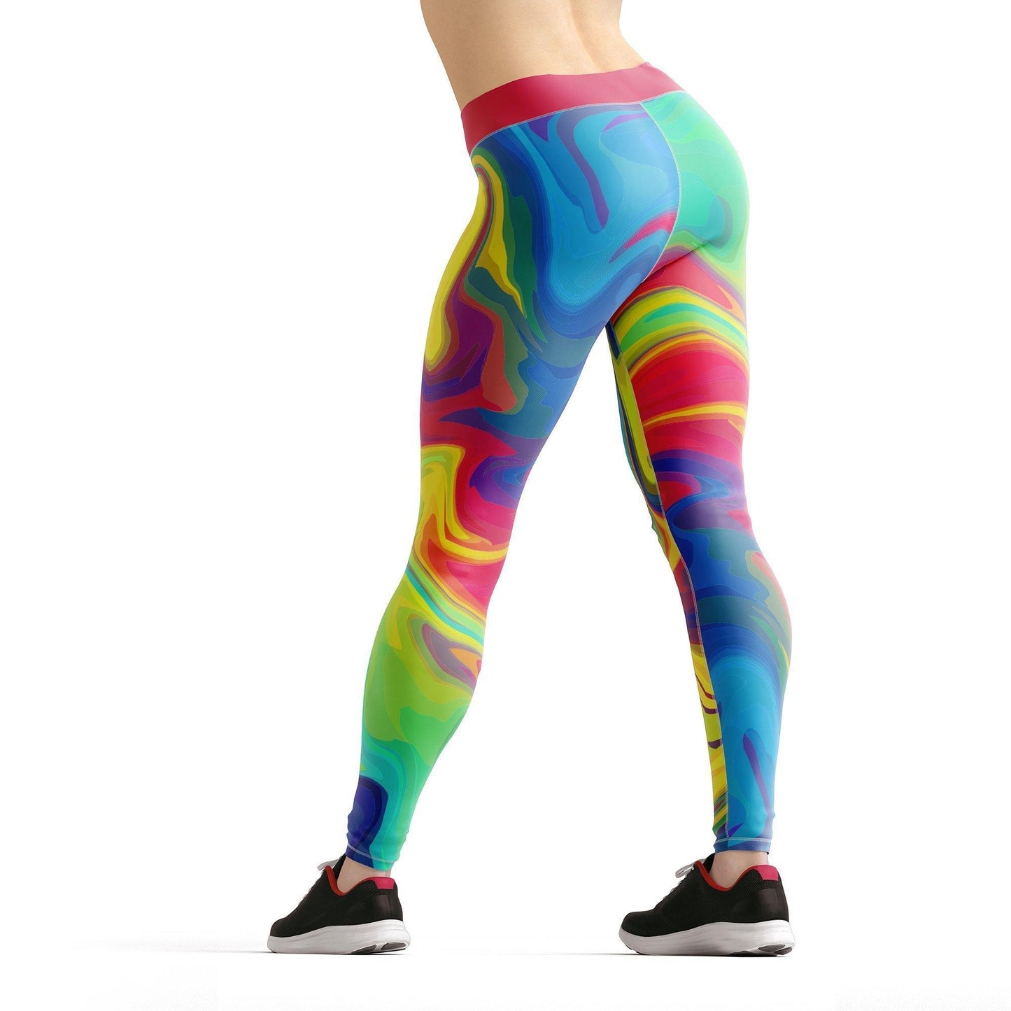 Beverly Rainbow Liquid Leggings