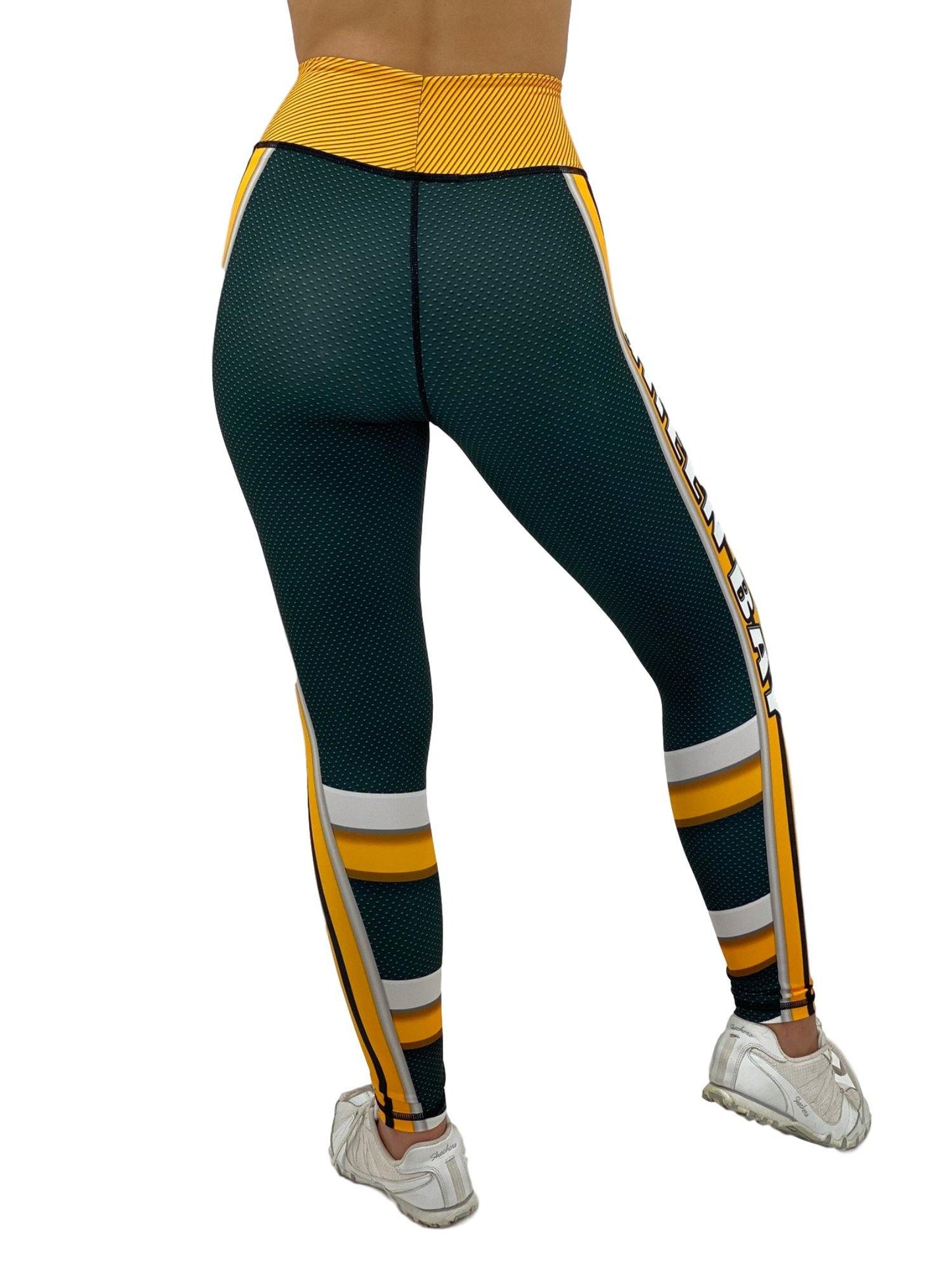 Jean Green Bay Football Leggings