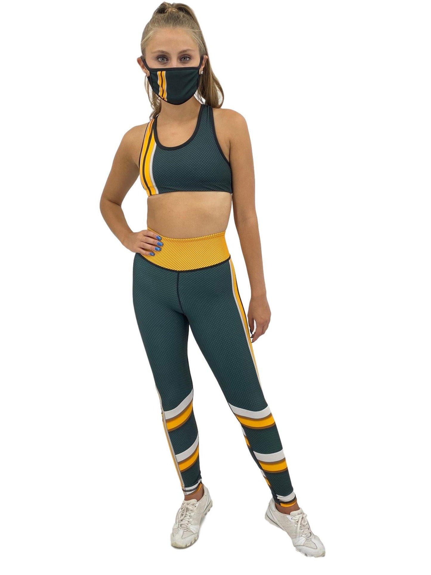 Jean Green Bay Football Leggings