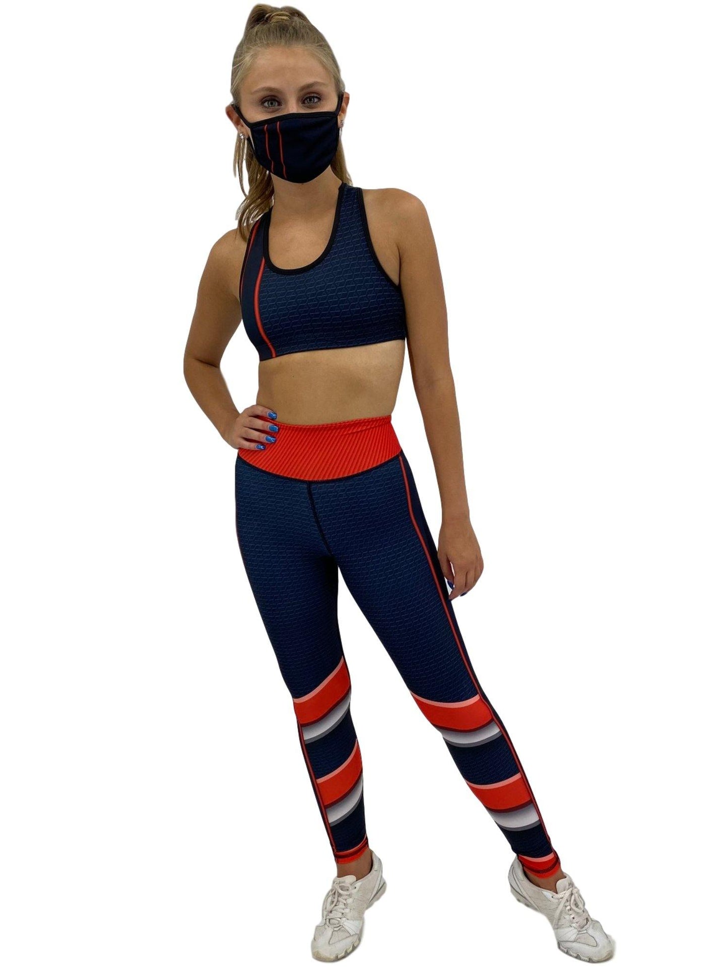 Jean Chicago Football Leggings