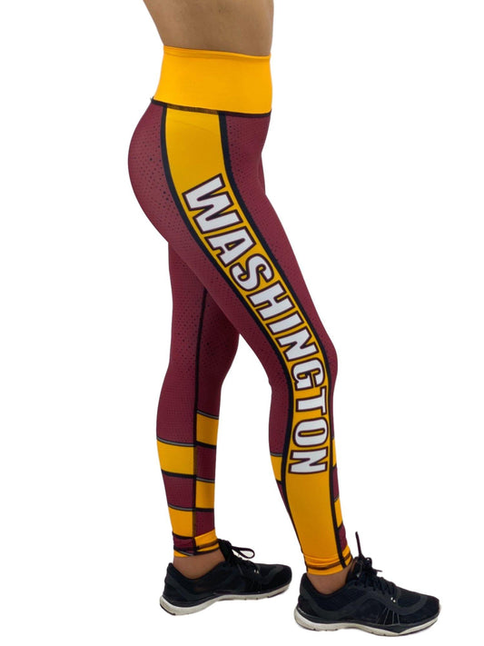 Jean Washington Football Leggings