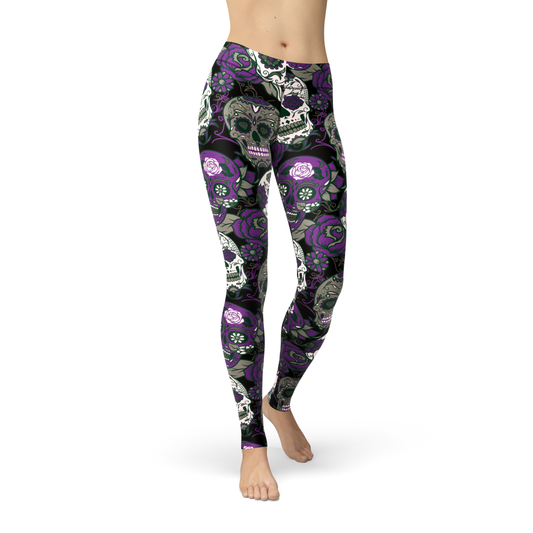 Kate Purple Sugar Skulls