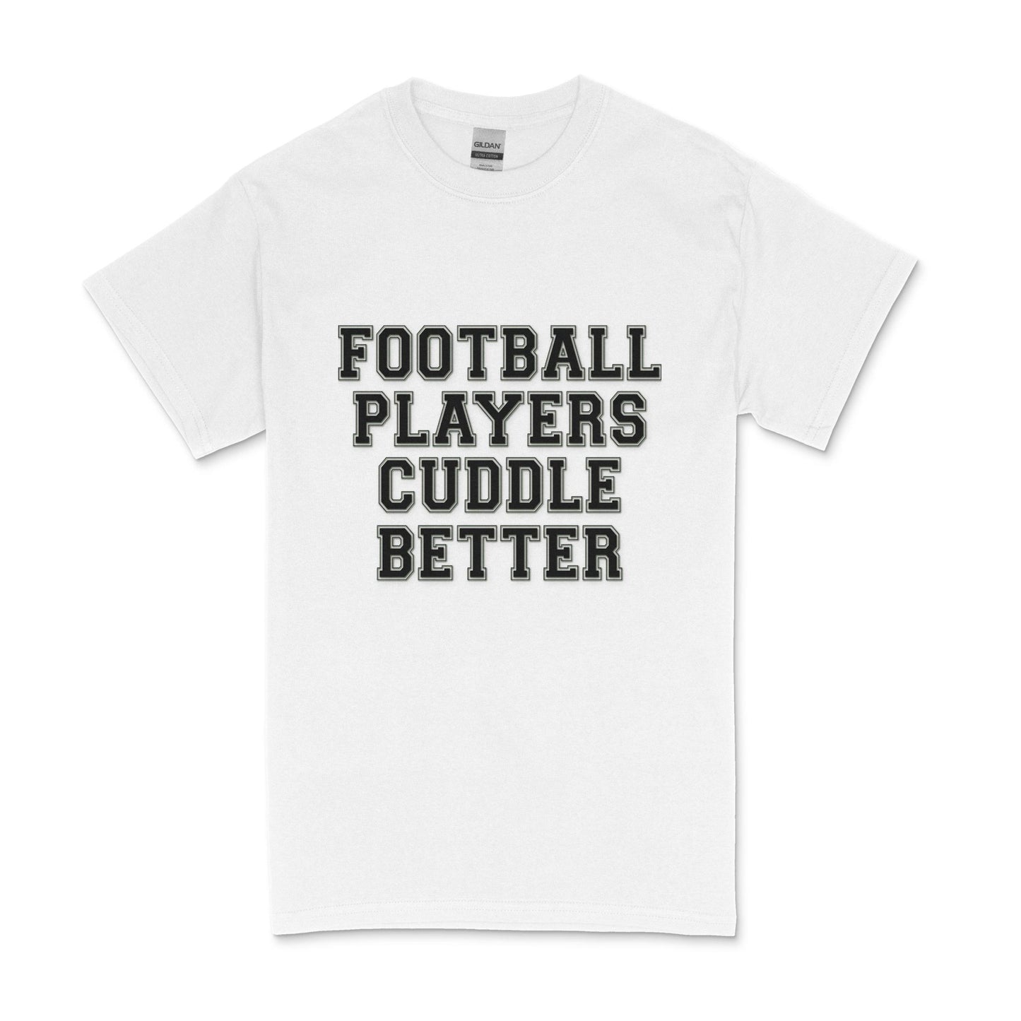 Football Players Cuddle Better Men's T-Shirt