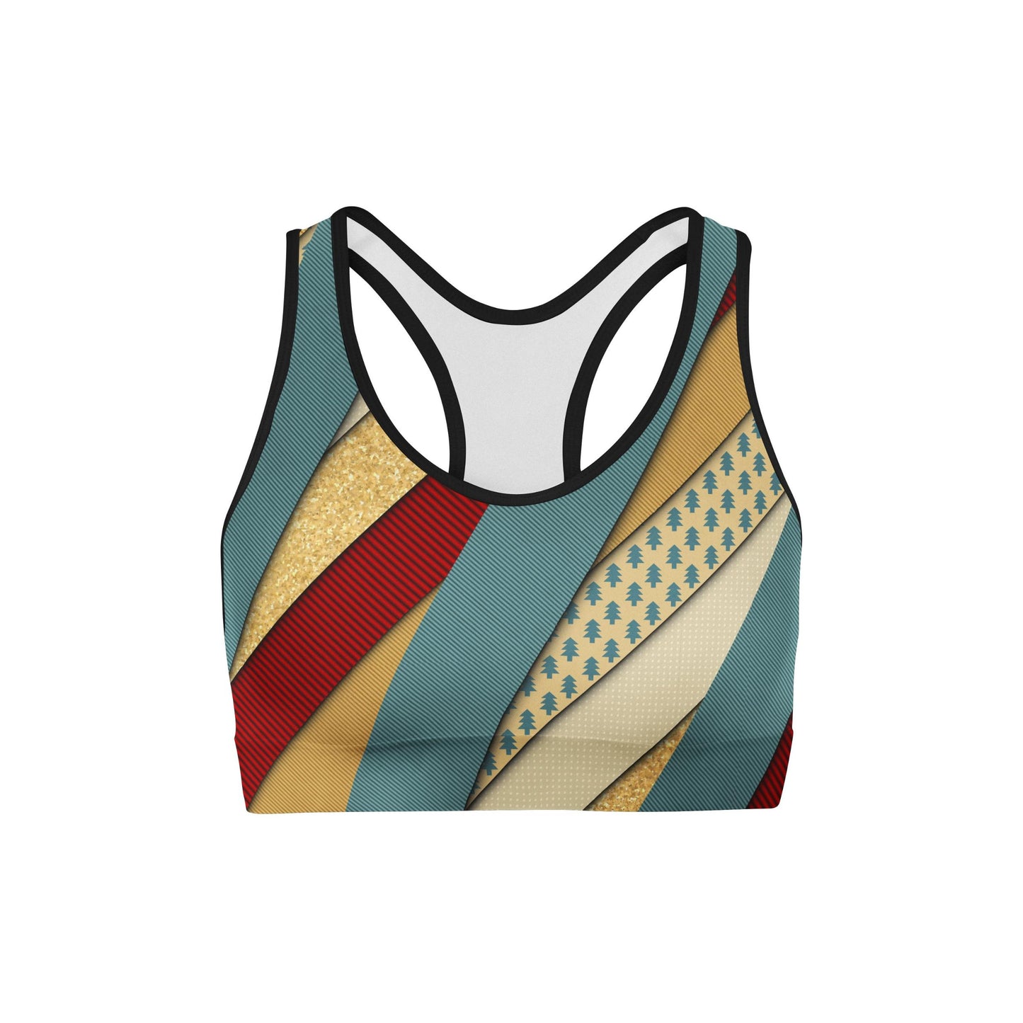 Golden Present Sports Bra