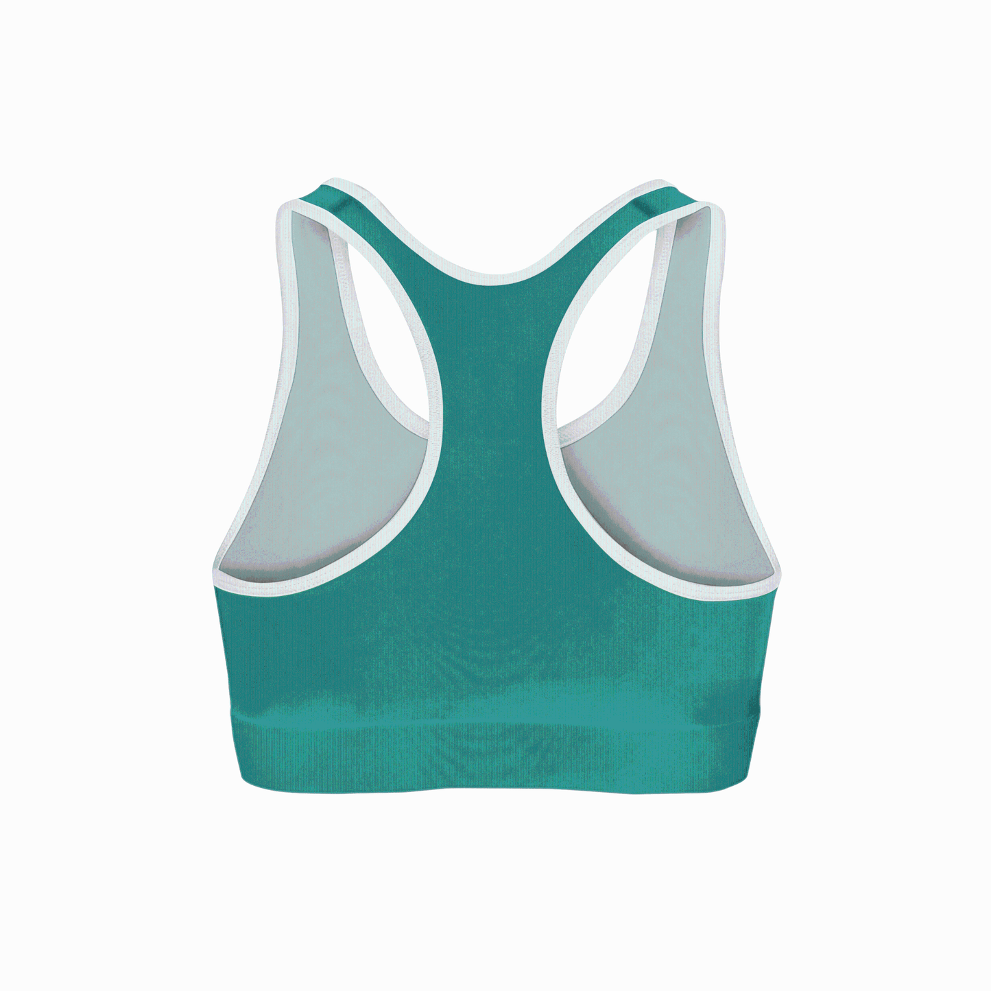 Beach Triangles Back Color Sports Bra