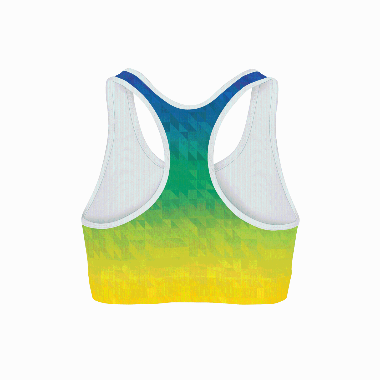 Beach Triangles Sports Bra