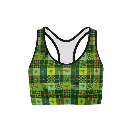 Clover Patchworks Sports Bra