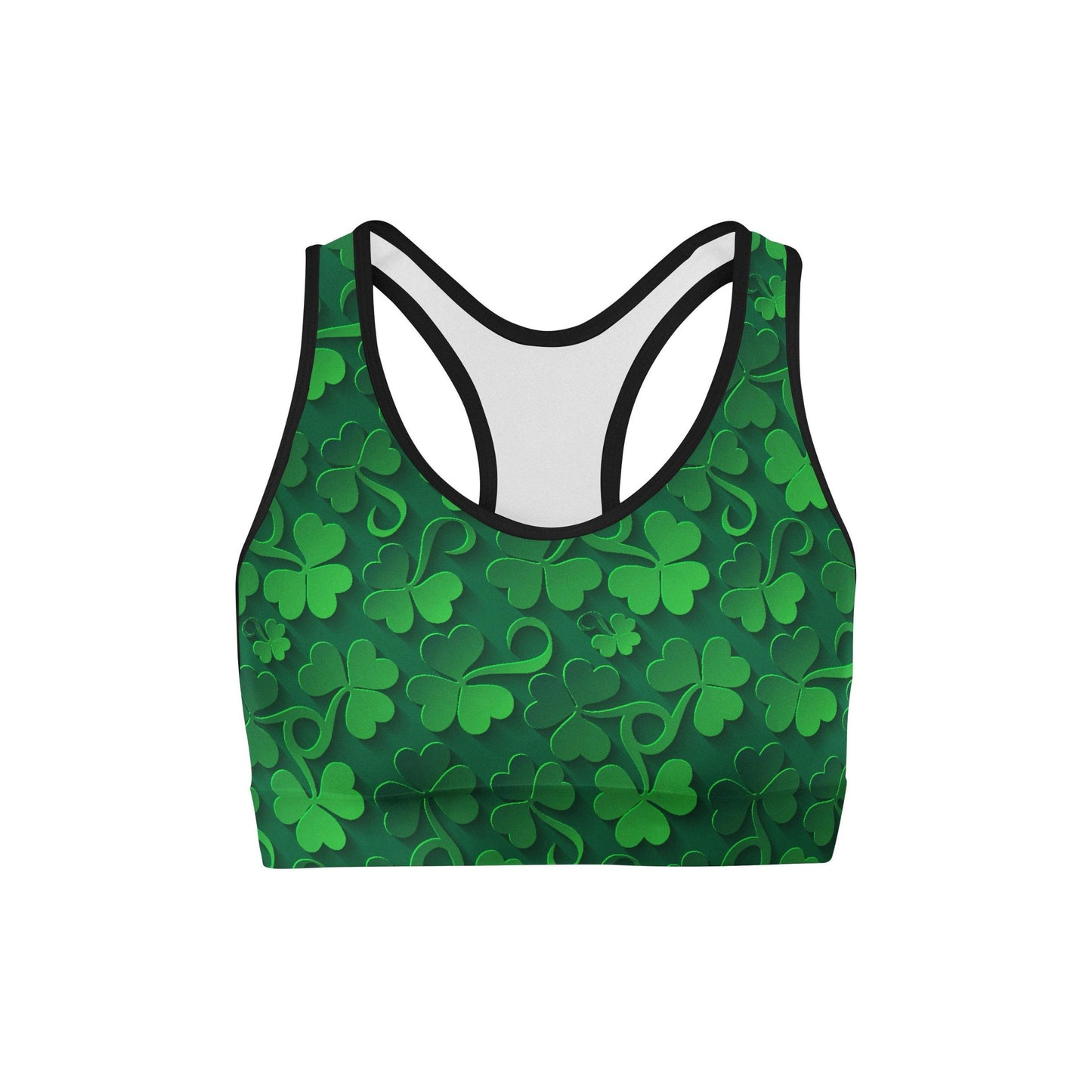 Clovers All Over Sports Bra