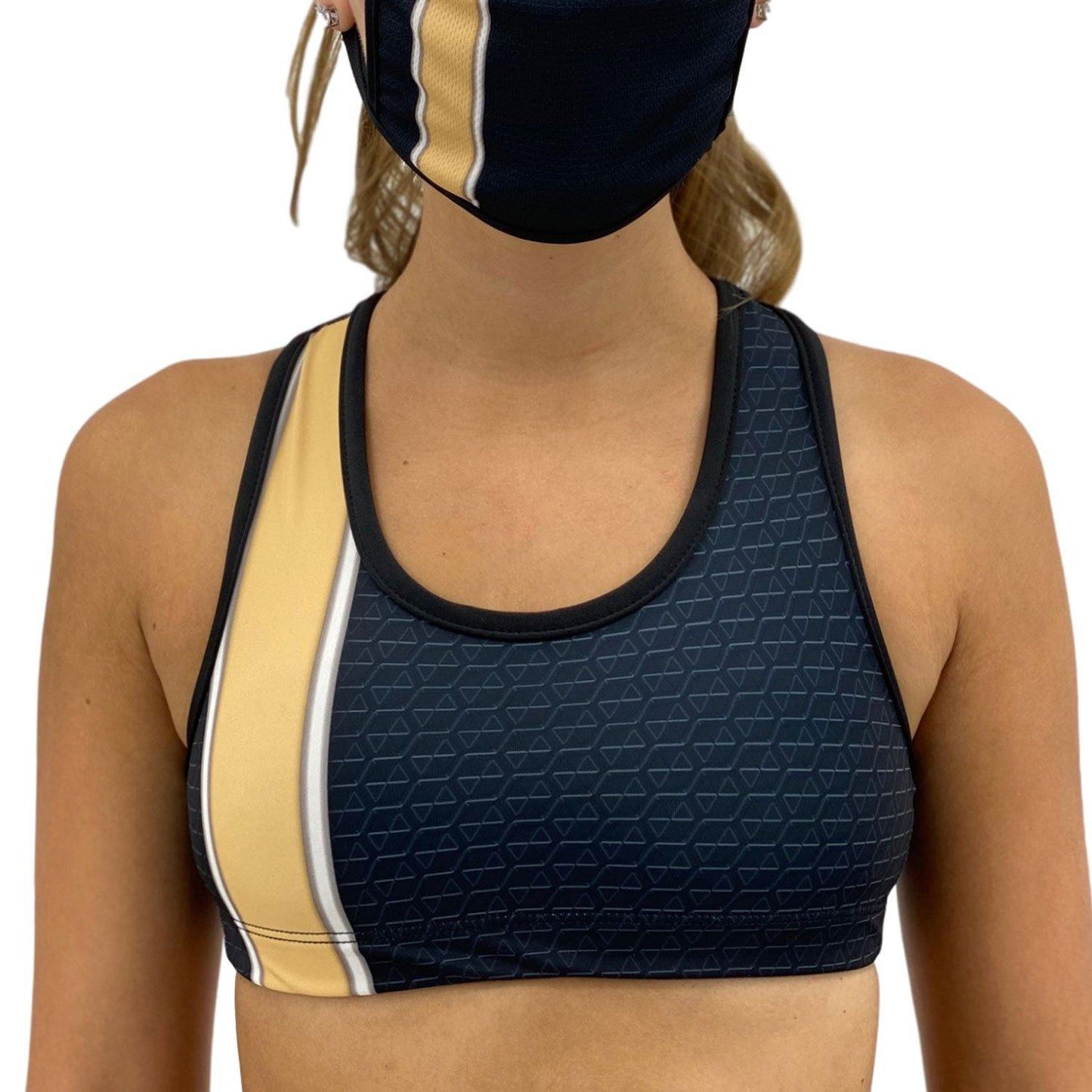 New Orleans Football Sports Bra