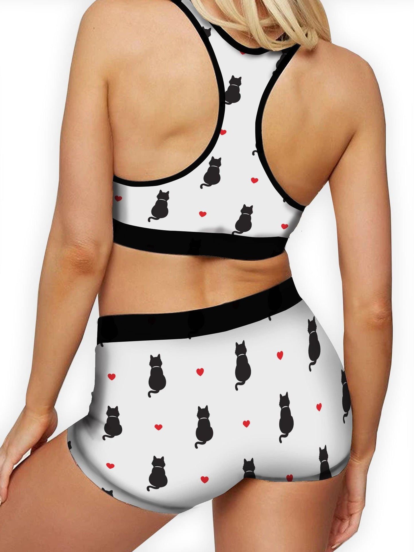 Cat Hearts Ellie Sports Bra