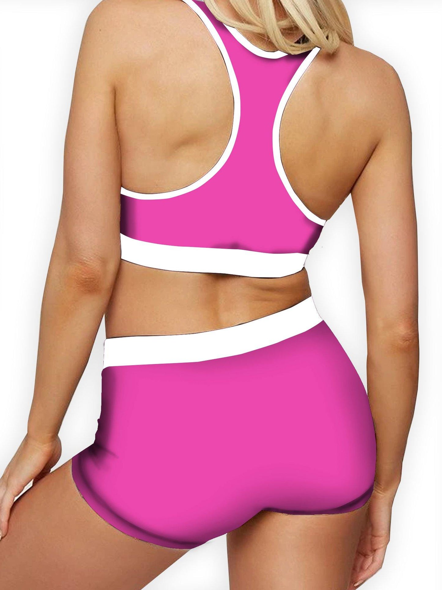 Neon Pink Ellie Sports Bra