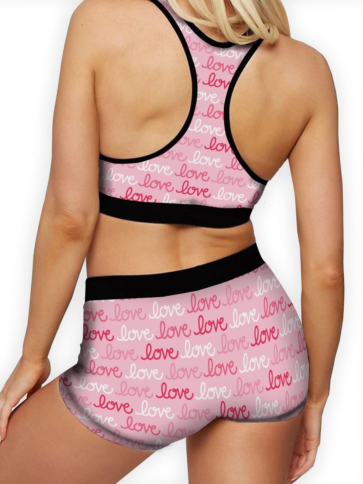 Pink Love Boy Short